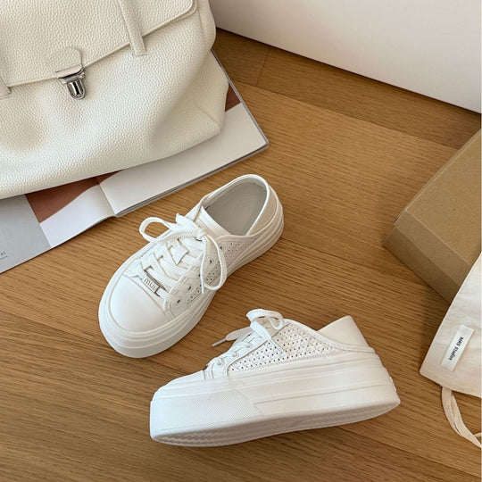Damen Modische Sneaker mit atmungsaktiver Obermaterialstruktur und stabiler Sohle EB