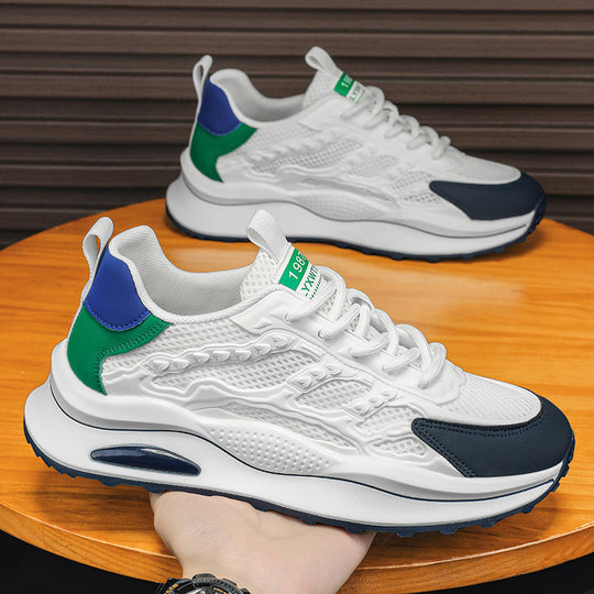 Damen Sportliche Dämpfungssneakers mit atmungsaktiver Mesh-Oberfläche EB