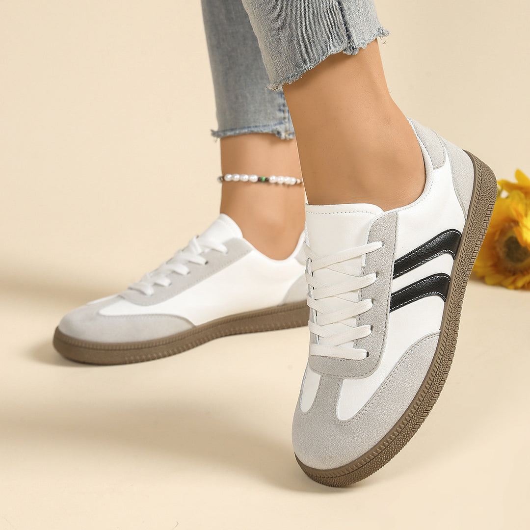 Damen Sneaker mit sportlichem Design und atmungsaktiver Oberfläche EB