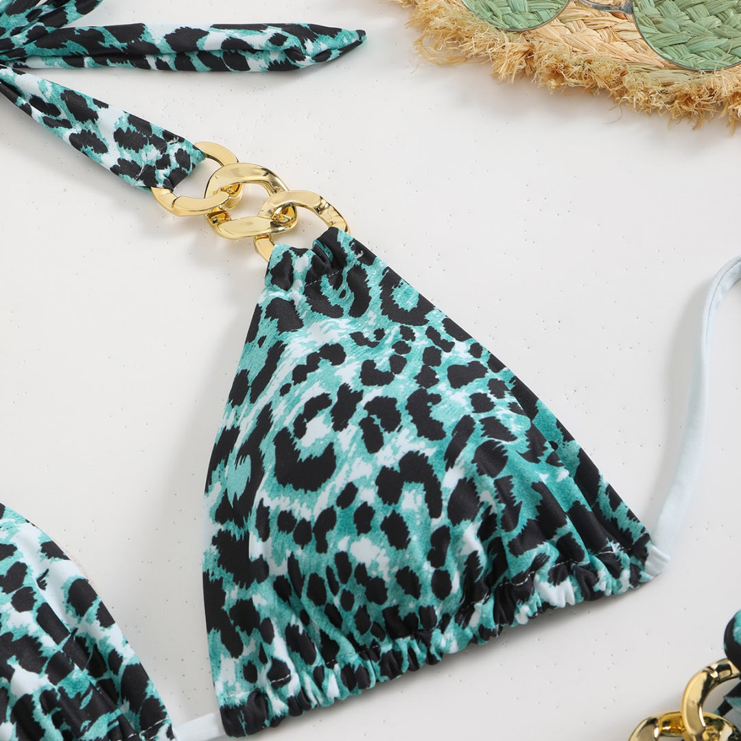 Damen Bikiniset mit eleganten Kettenakzenten EB