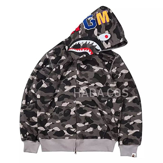 Damen Kapuzenjacke mit modernem Camouflage-Design und hochwertiger Baumwollmischung EB
