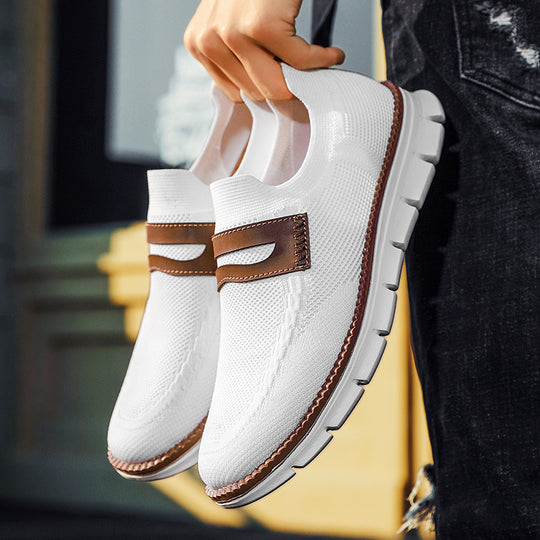 Damen Slip-On Freizeitschuhe mit elastischer Oberkonstruktion und rutschfester Sohle EB