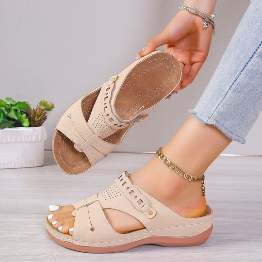 Damen komfortable Clogs mit modischem Design EB