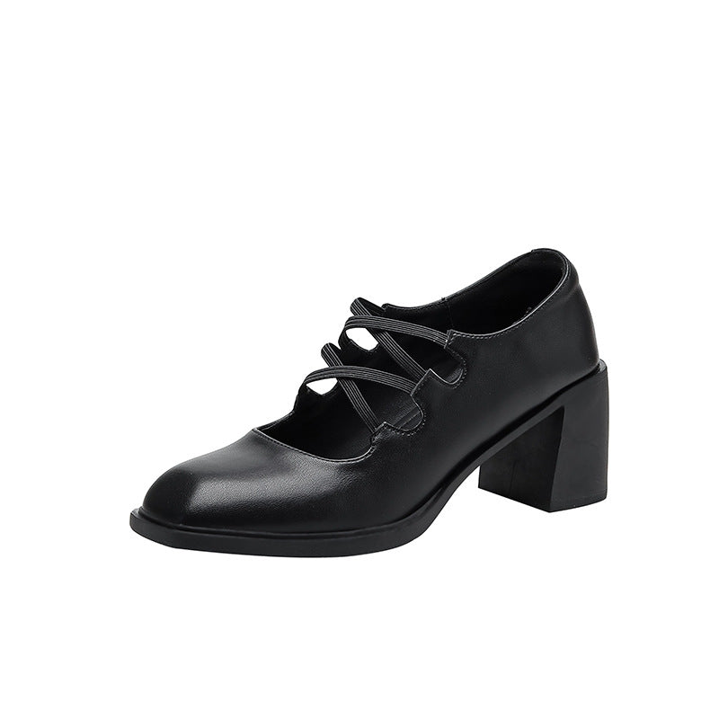Damen Elegante Mary Jane Pumps mit modischen Riemchen EB