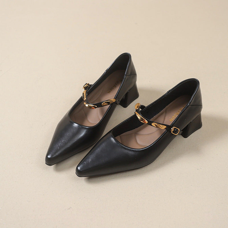 Damen elegante Slingback-Pumps EB