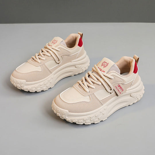 Damen Sportliche Retro-Laufschuhe mit dämpfender Sohle und atmungsaktiver Oberfläche EB