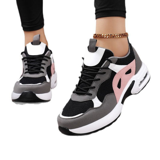 Damen nan urbaner Chunky-Sneaker mit integrierter Luftkammer, atmungsaktivem Mesh und stabilisierender Fersenkappe EB