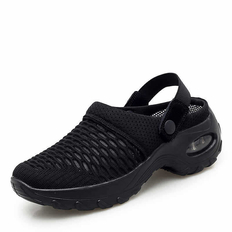 Damen Atmungsaktive Clogs mit flexiblem Riemendesign EB