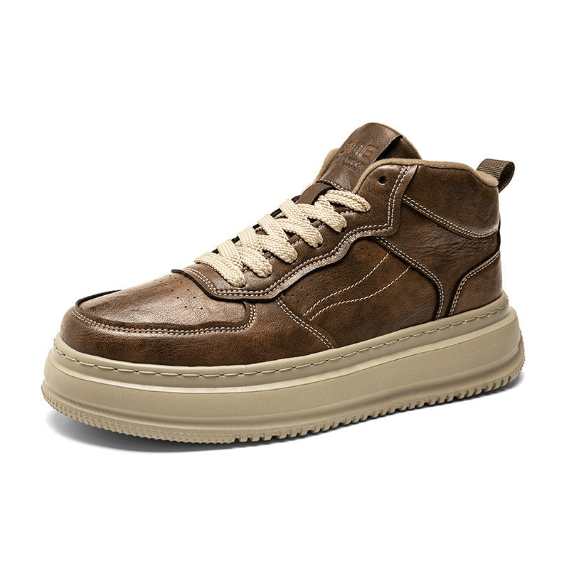 Herren modische high-top Sneakers mit weichem Innenfutter und stabiler Sohle EB
