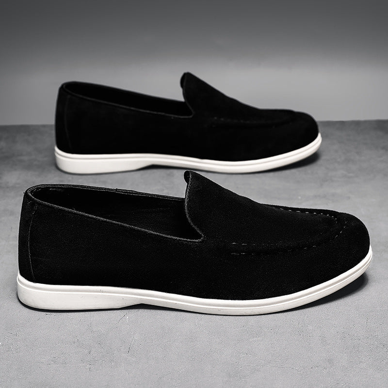 Damen Slip-On Mokassins aus weichem Wildleder EB