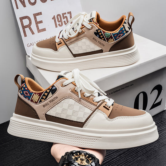 Damen modische Sneakers mit einzigartigen Designelementen und komfortabler Dämpfung EB