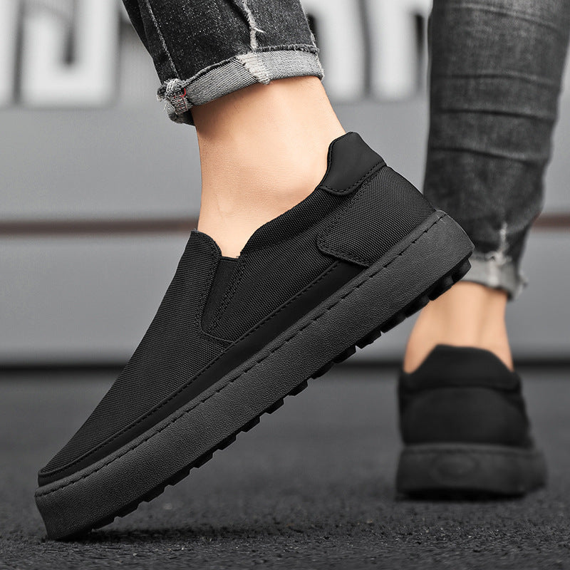 Damen Bequeme Slip-On Sneakers mit dämpfender Sohle und atmungsaktivem Obermaterial EB