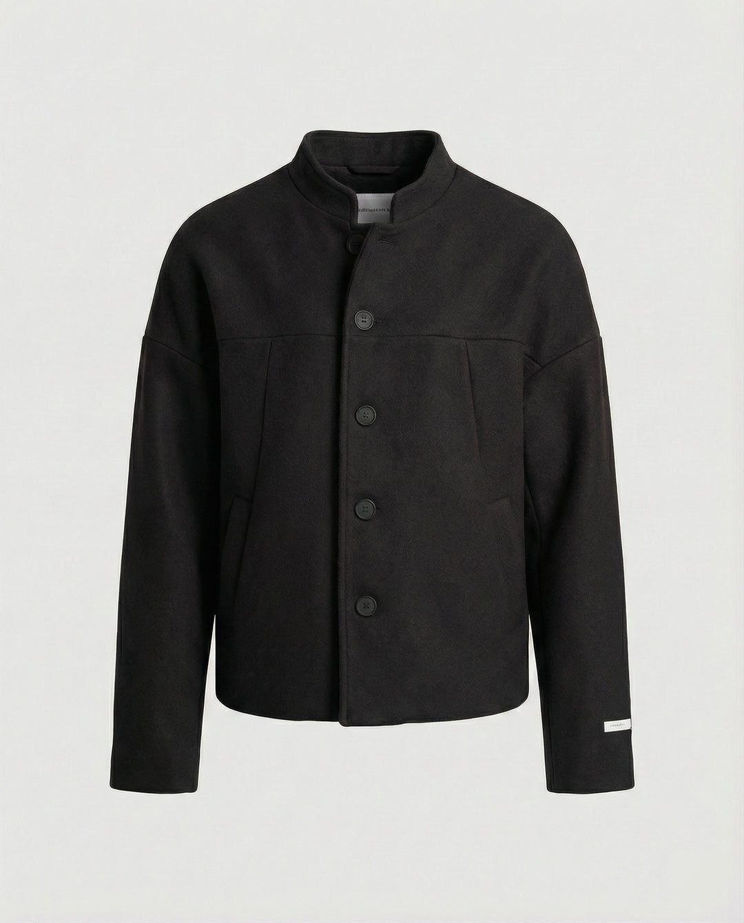 Herren Kurzjacke Stehkragen Retro Design Chinesischer Stil Herbst Trend