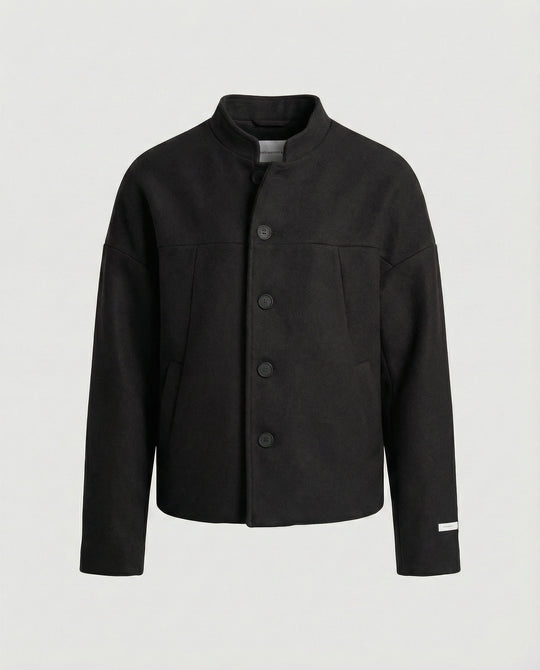 Herren Kurzjacke Stehkragen Retro Design Chinesischer Stil Herbst Trend