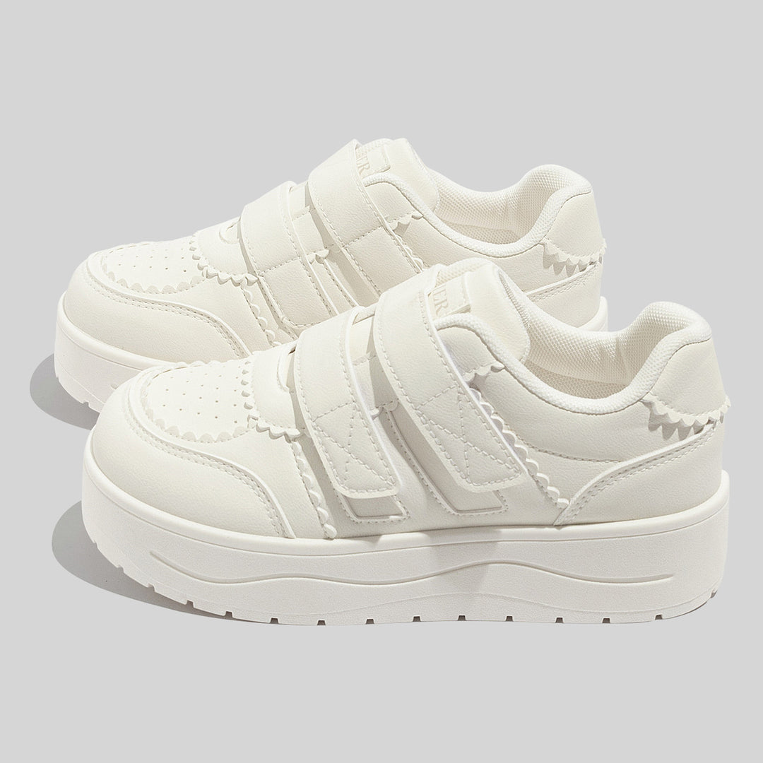 Damen Sportliche Sneaker mit Klettverschluss EB