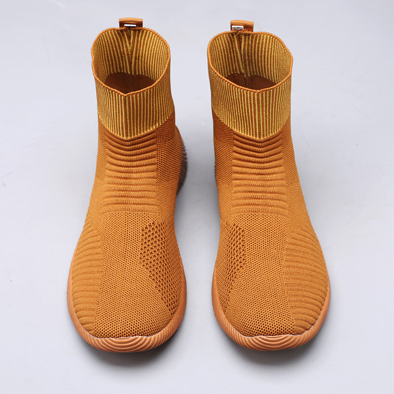 Damen High-Performance Stricksocken Sneakers EB