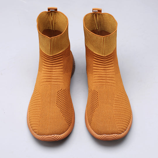 Damen High-Performance Stricksocken Sneakers EB