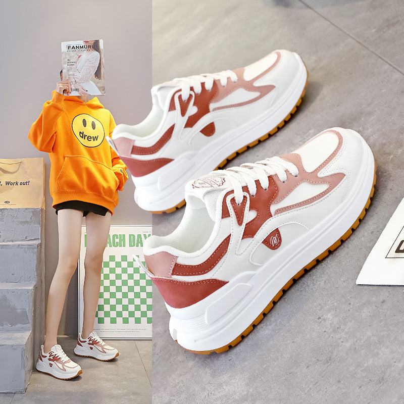 Damen Trendige Sneaker mit rutschfester Sohle und atmungsaktivem Obermaterial EB