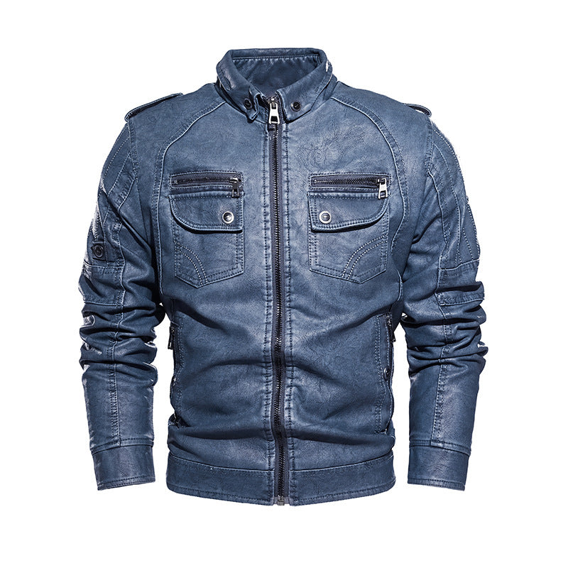 Herren lässige jacke mit zahlreichen Taschen EB