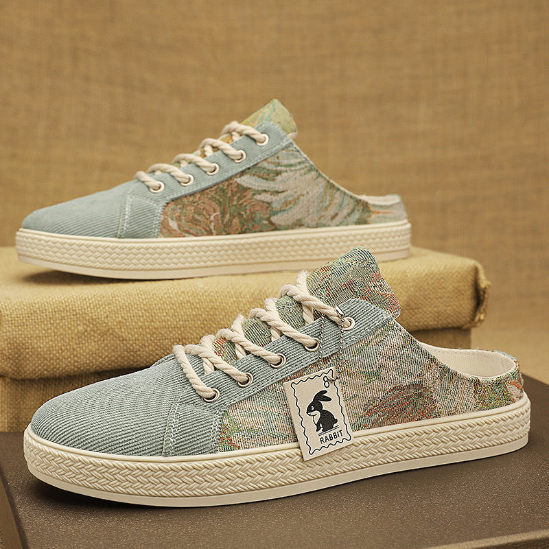 Damen bequeme und lässige Slip-On Sneakers EB