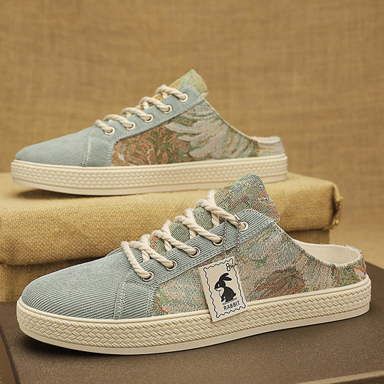 Damen bequeme und lässige Slip-On Sneakers EB