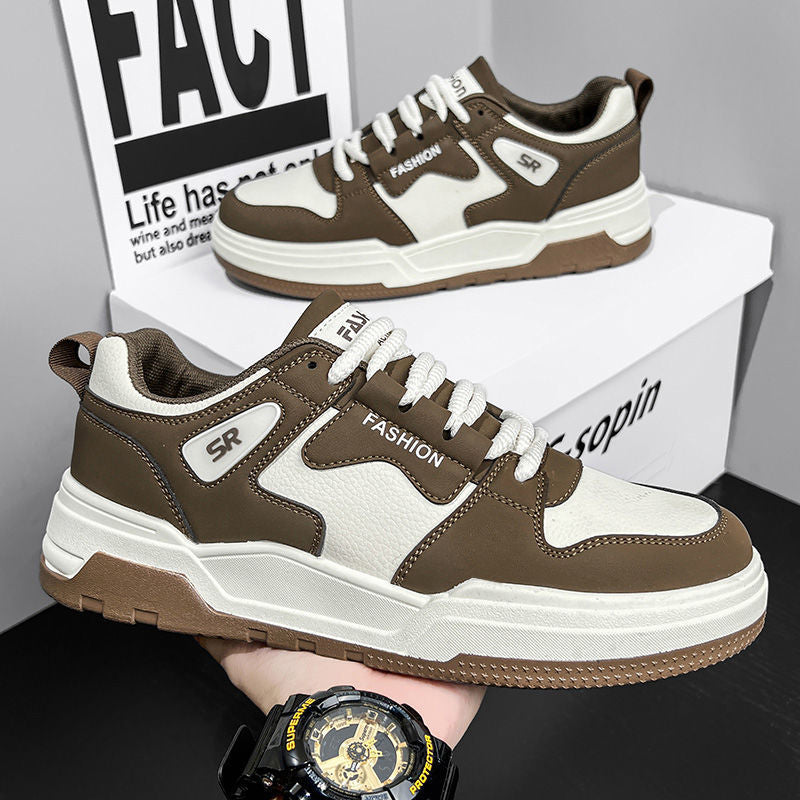 Damen Sportliche Freizeit Sneakers mit modischem Design und gepolsterter Sohle EB