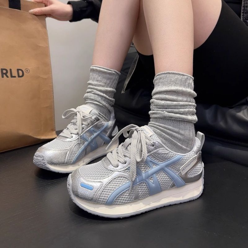 Damen Sportliche Mesh-Sneaker mit dämpfenden Eigenschaften und modernem Design EB