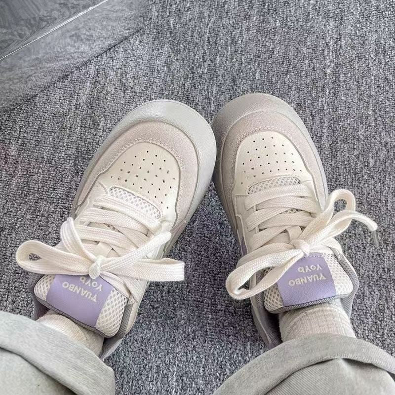 Damen Sportliche Sneaker mit komfortabler Polsterung und atmungsaktiver Oberflächenstruktur EB