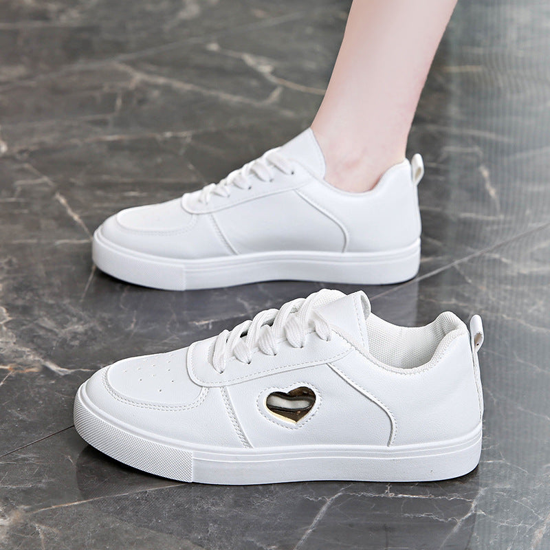 Damen Sneakers mit Herzdetails und komfortabler Dämpfung EB