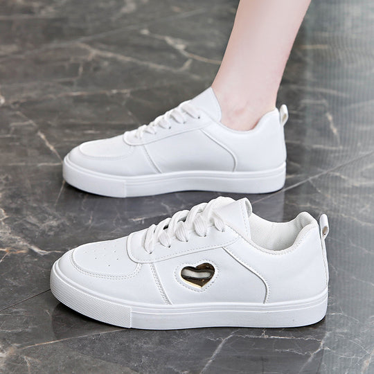 Damen Sneakers mit Herzdetails und komfortabler Dämpfung EB