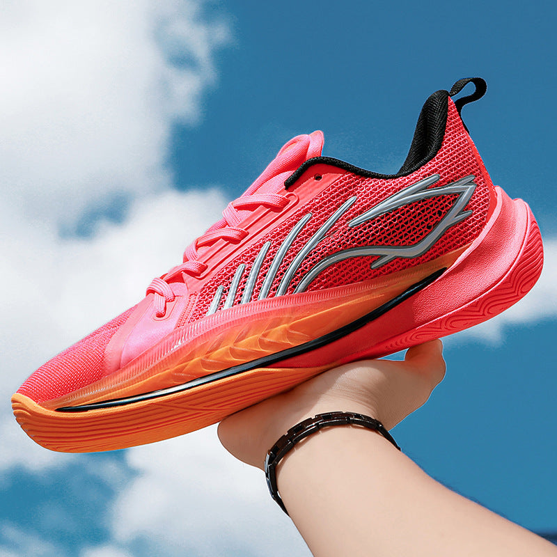 Unisex Performance-Laufschuhe mit gestricktem Komfort-Obermaterial, Wellen-Zwischensohle und anatomischer Innensohle EB