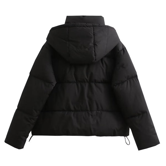 Damen Übergangsjacke mit praktischen Taschen und hohem Kragen EB