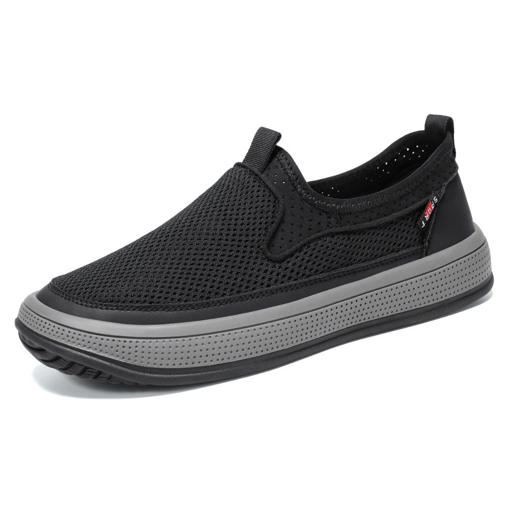 Damen Atmungsaktive Slip-On Freizeitschuhe mit flexiblem Sohlendesign EB
