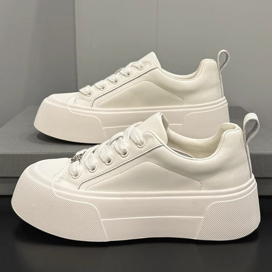Damen Sneaker mit erhöhter Sohle EB