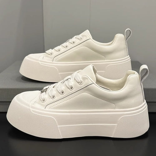 Damen Sneaker mit erhöhter Sohle EB