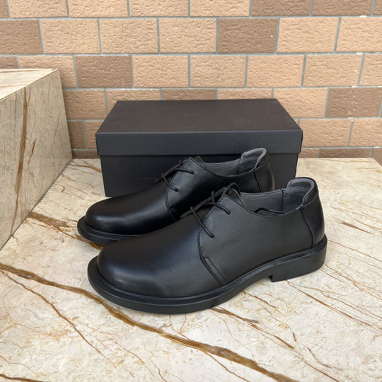 Damen Komfortable Schnürschuhe aus hochwertigem Leder EB