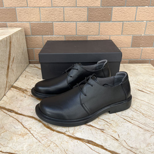 Damen Komfortable Schnürschuhe aus hochwertigem Leder EB