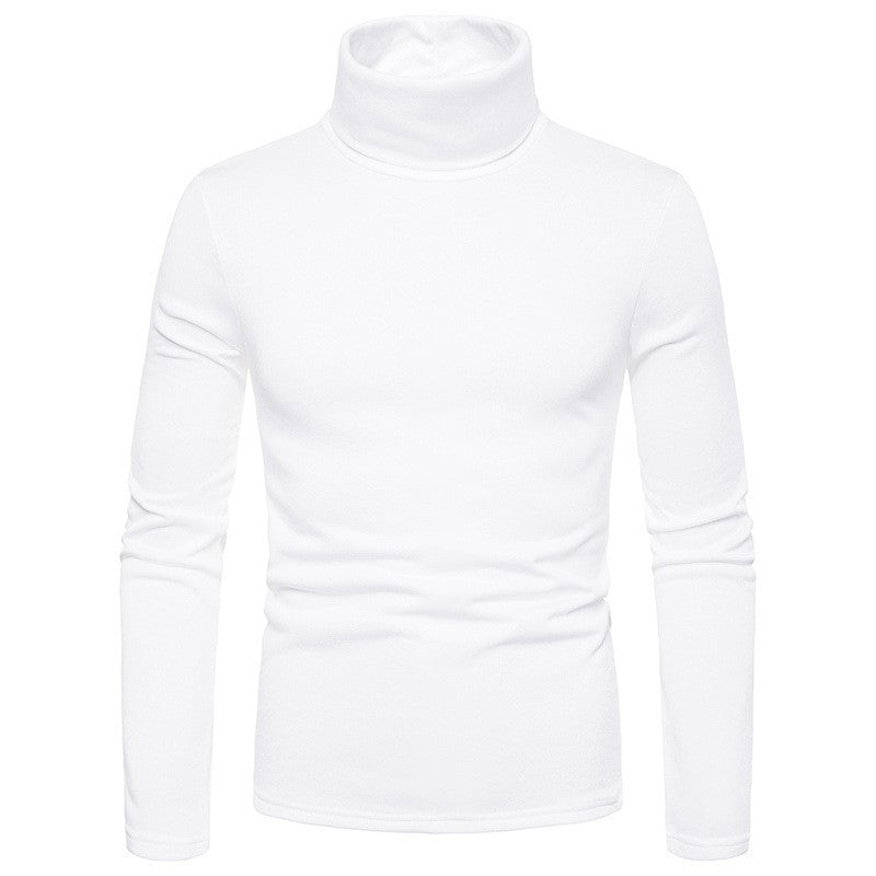 Herren Rollkragenpullover aus weichem Baumwoll-Mix EB