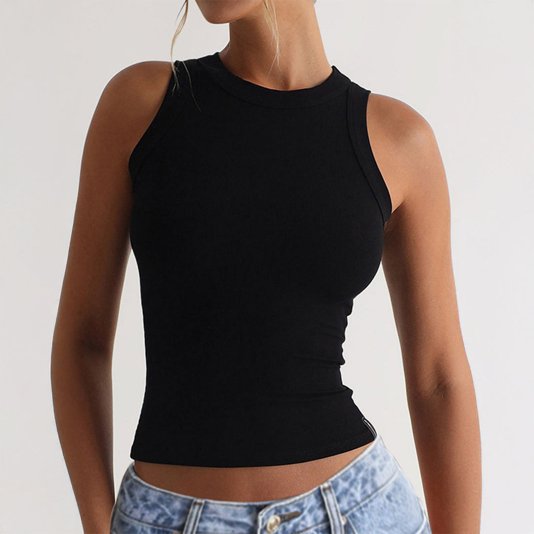Damen Sportliches Ripp-Trägershirt EB