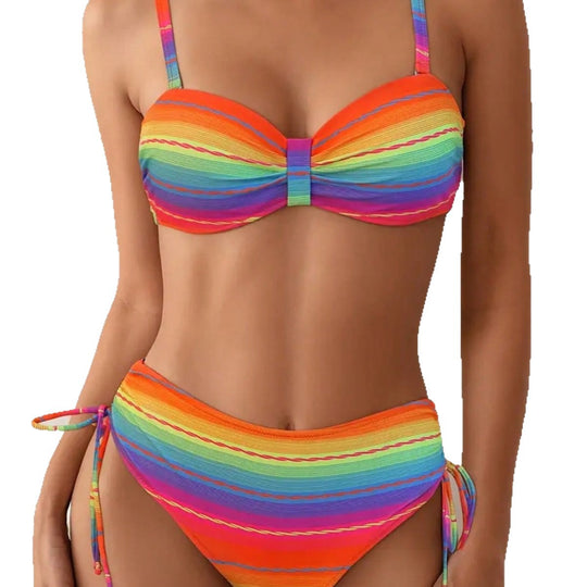 Damen Bikini-Set mit komfortablem Bügel und einstellbaren Trägern EB