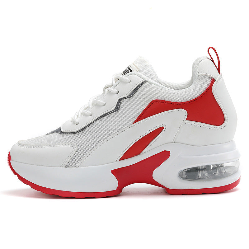Damen Sportliche Sneakers mit dämpfender Air-Cushion Sohle EB