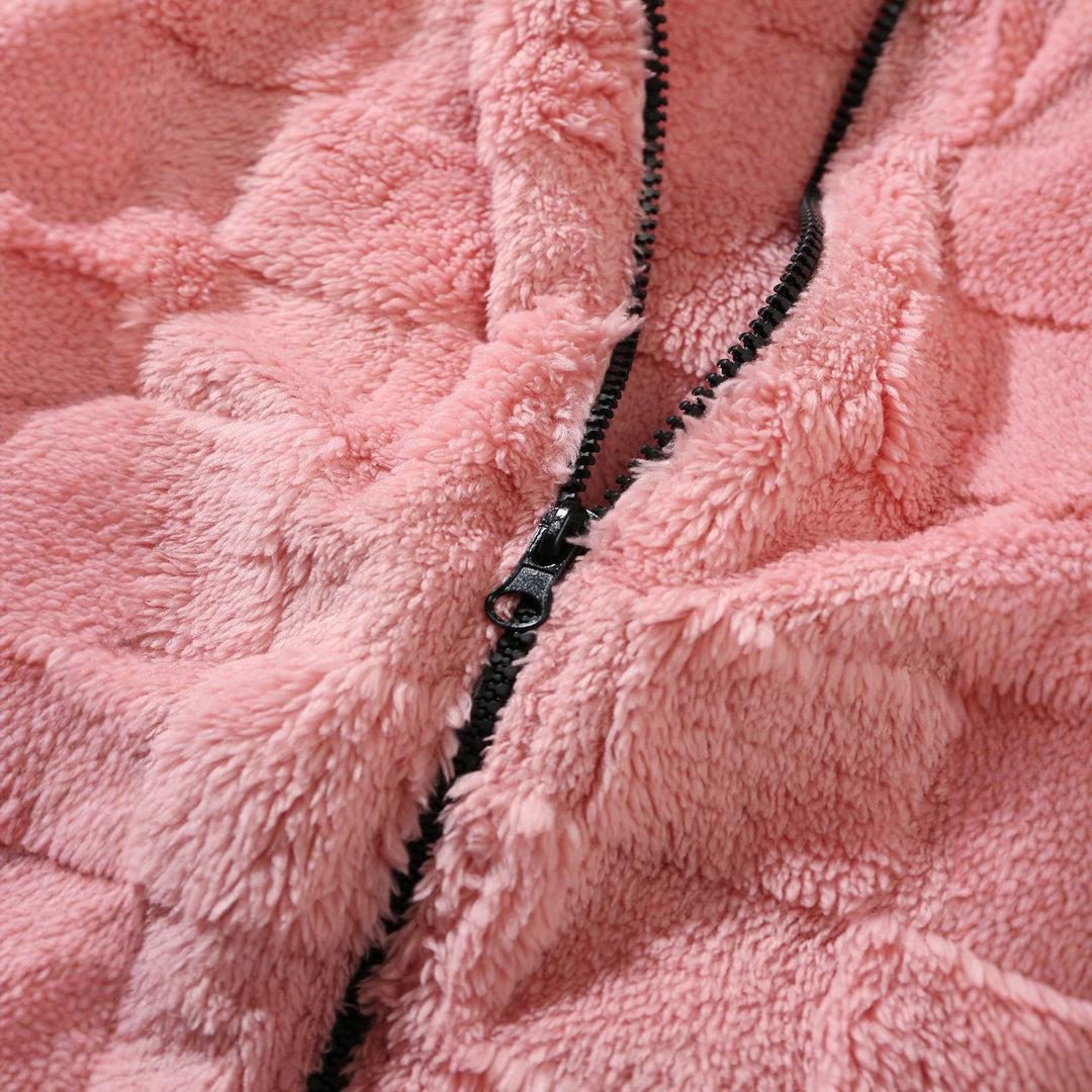 Herren Fleecejacke mit strukturiertem Design und praktischem Reißverschluss EB