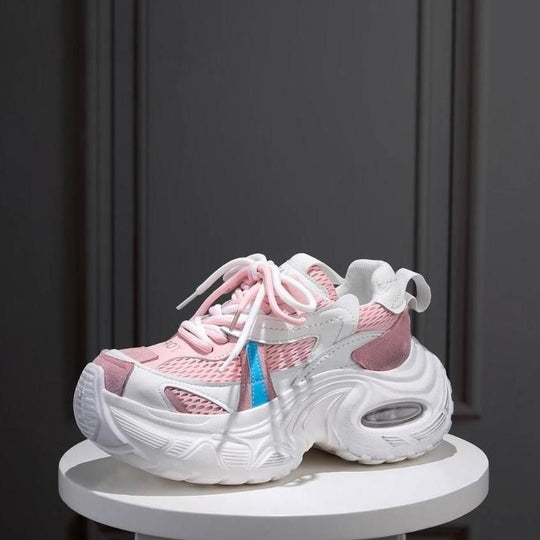 Damen Sportliche Sneakers mit innovativem Dämpfungssystem und atmungsaktiven Mesh-Einsätzen EB