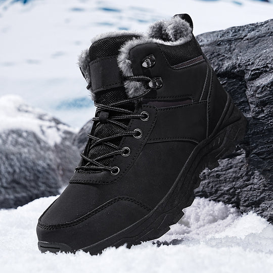 Damen Hochwertige Winterboots mit isolierter Innensohle und rutschfester Sohle EB