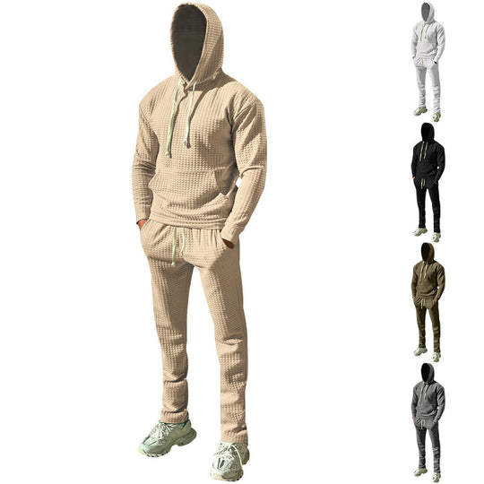 Herren Sportanzug mit atmungsaktivem Material und praktischen Taschen EB