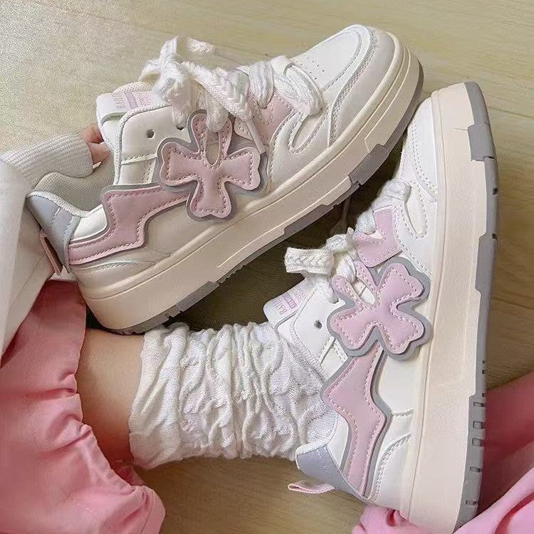 Damen Komfortable Sneaker mit modernem Design und dämpfender Profilsohle EB