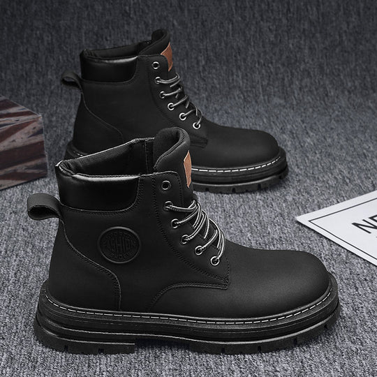 Damen Modische Winterstiefel mit stabiler Sohle und warmem Innenfutter EB