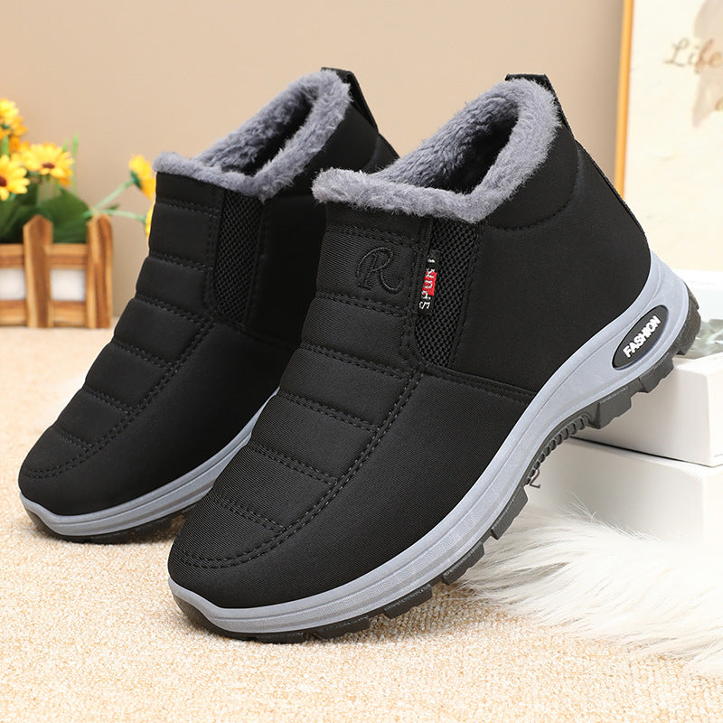 Damen Bequeme Winterstiefel mit isolierendem Futter und rutschfester Sohle EB