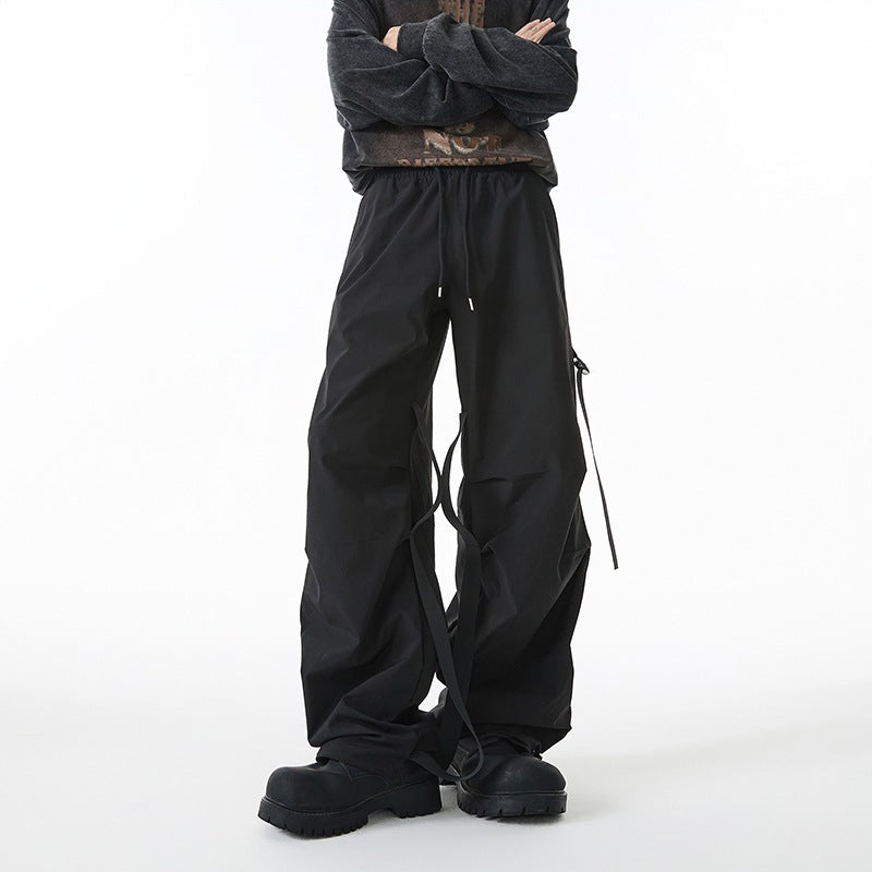 Damen Lässige Sporthose mit verstellbarem Bund und modernen Schnittelementen EB