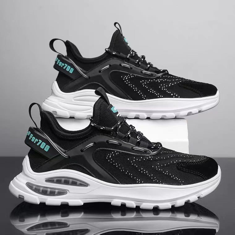 Damen Sportliche Lifestyle Sneakers mit atmungsaktiver Mesh-Oberfläche EB